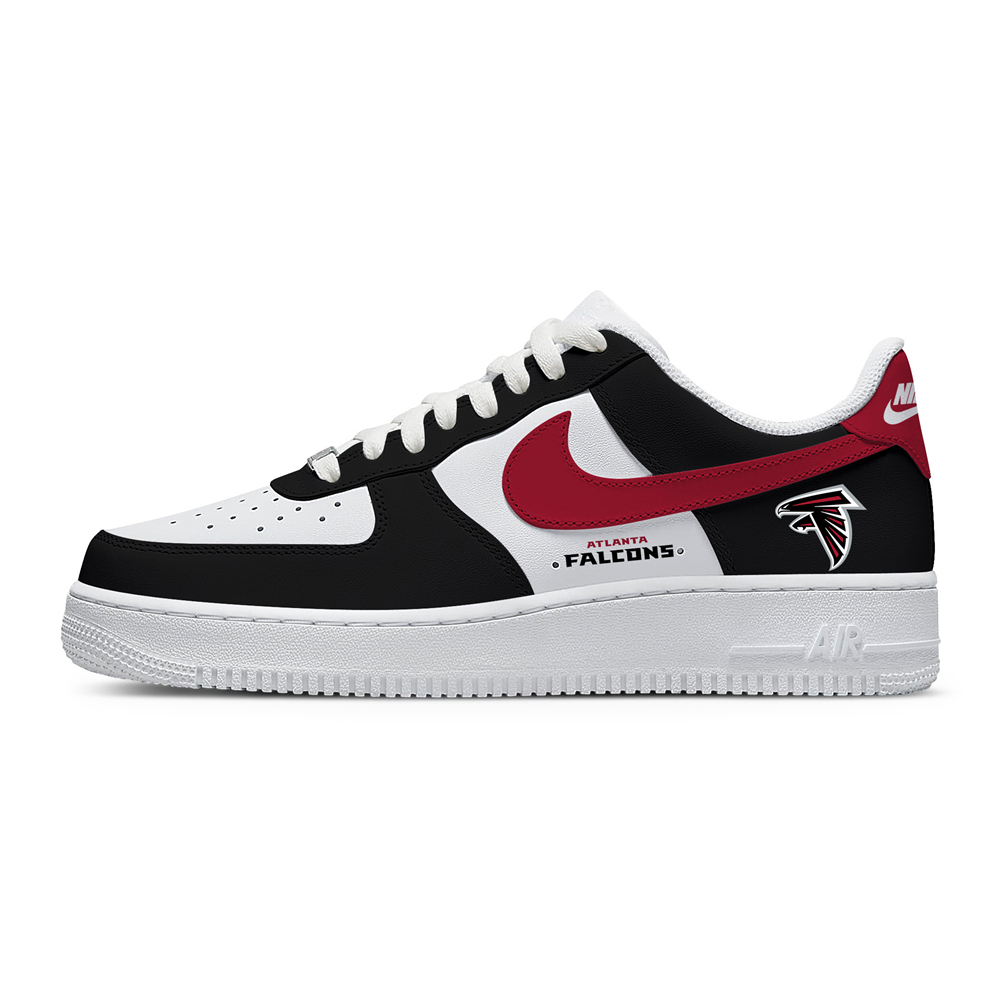 Unisex Nike x NFL Atlanta Falcons Custom Air Force 1 Low Team Sneakers