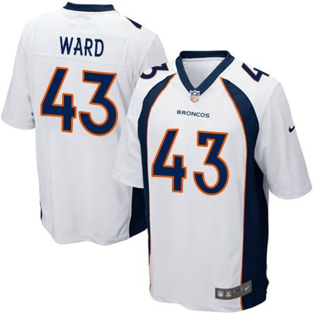Broncos #43 T.J. Ward White Youth Stitched NFL New Elite Jersey