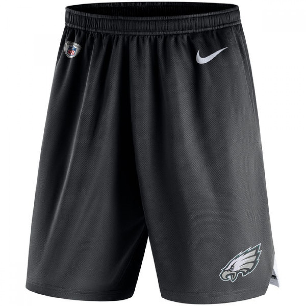 Men's Philadelphia EaglesBlack Knit Performance Shorts