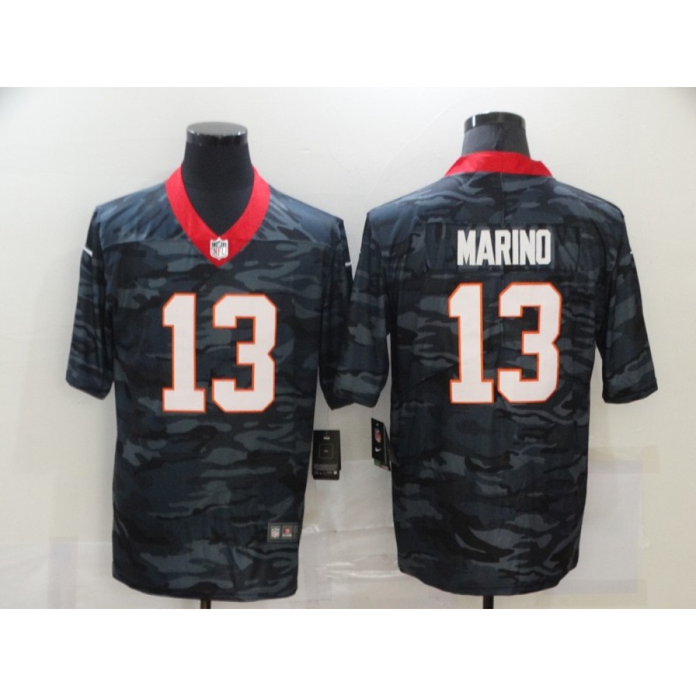 Men's Miami Dolphins #13 Dan Marino 2020 CamoLimited Stitched NFL Jersey