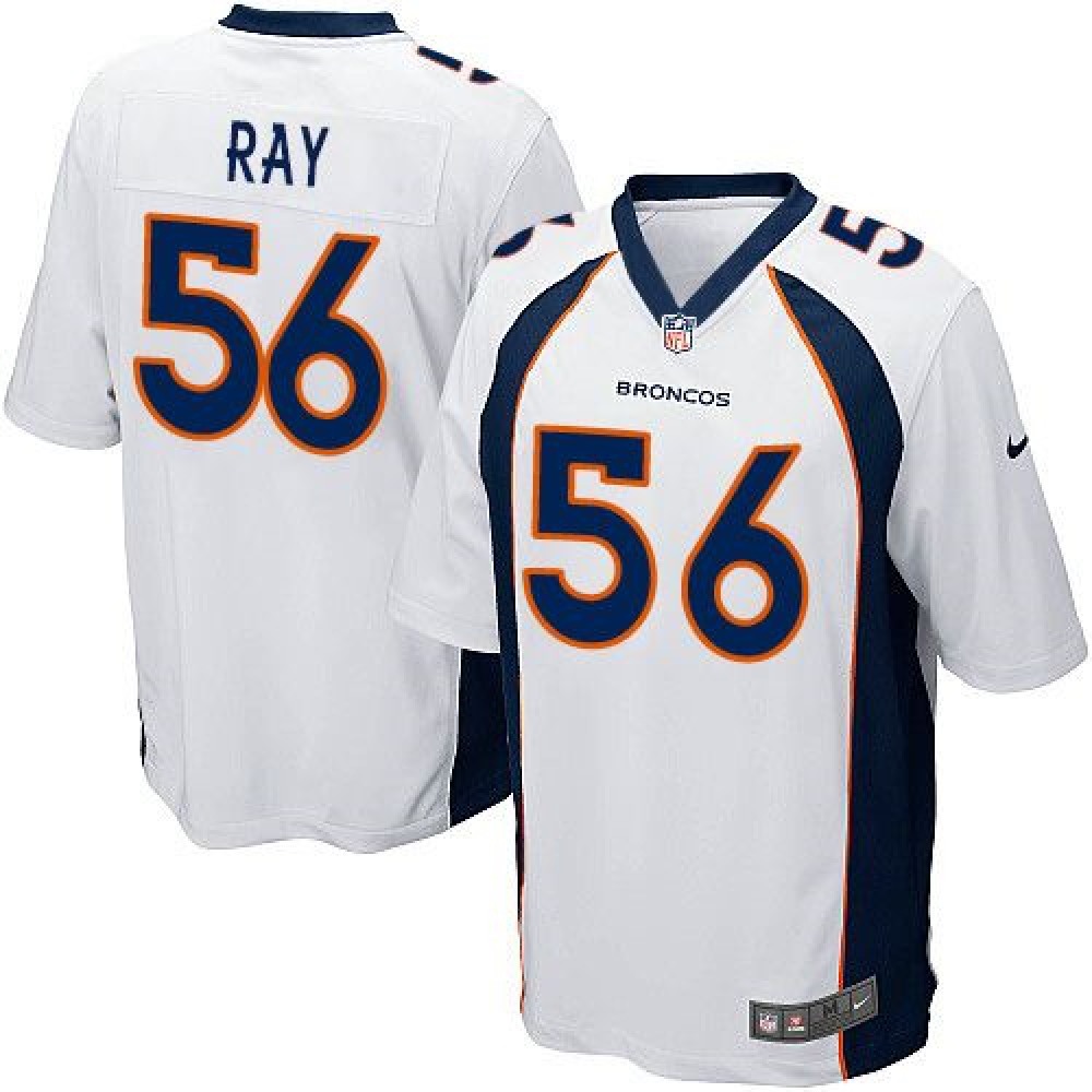 Broncos #56 Shane Ray White Youth Stitched NFL New Elite Jersey