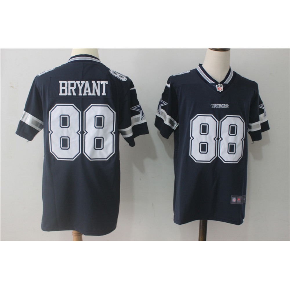 Men'sDallas Cowboys #88 Dez Bryant Navy Blue Team Color Stitched NFL Vapor Untouchable Limited Jersey