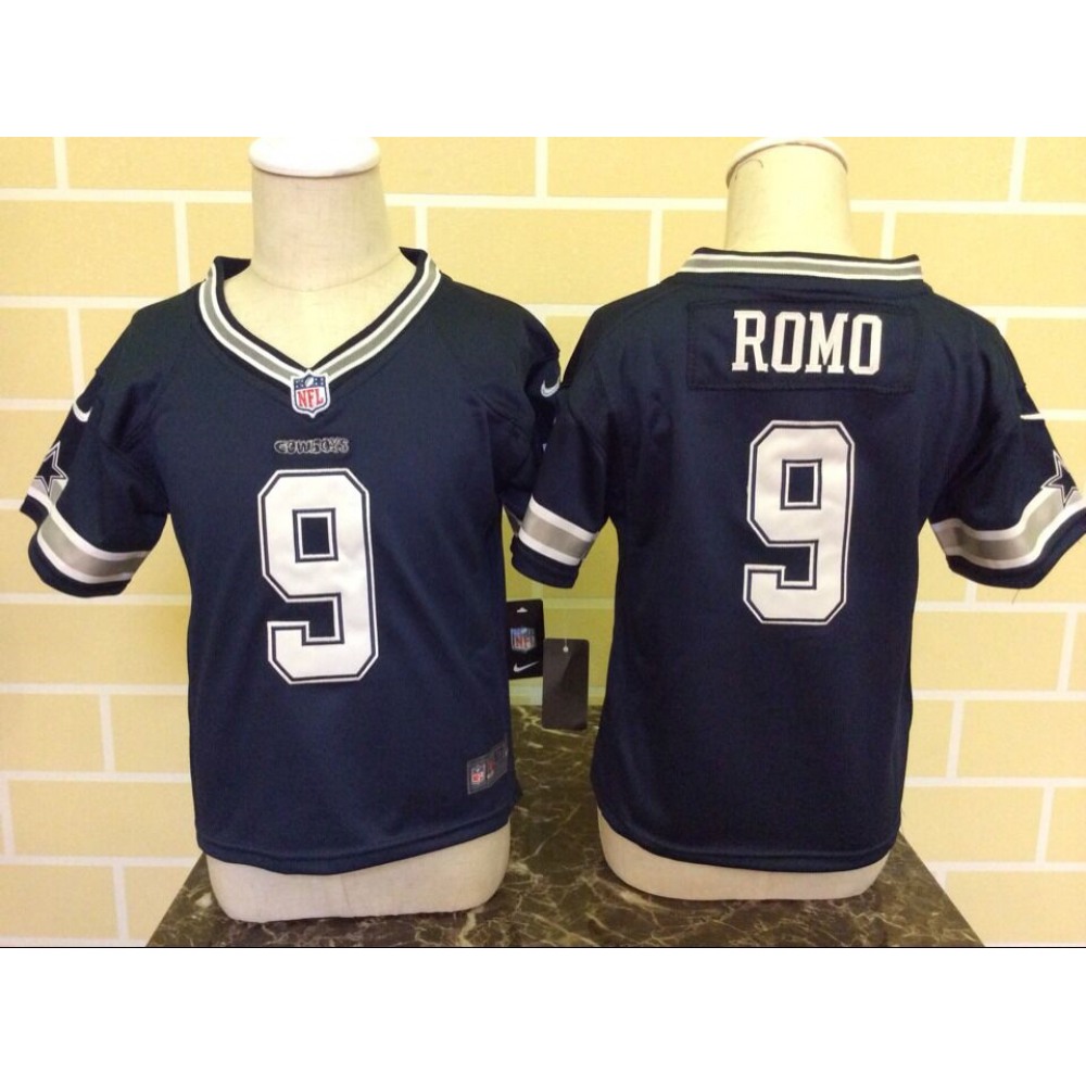 ToddlerDallas Cowboys #9 Tony Romo Blue Stitched NFL Jersey