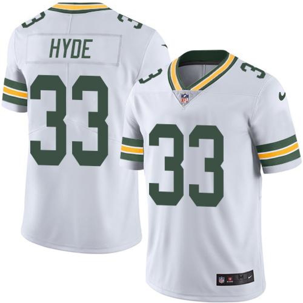 Packers #33 Micah Hyde White Youth Stitched NFL Limited Rush Jersey