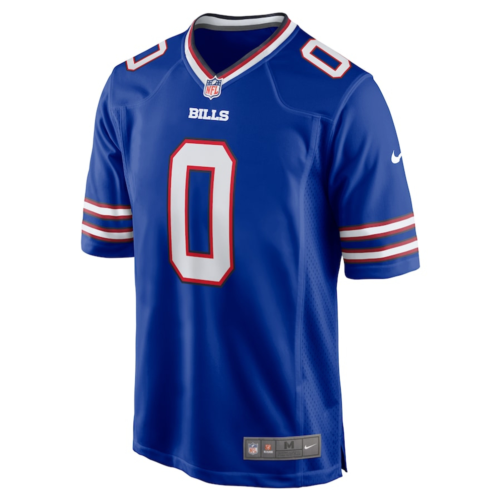 🔥Combo Sale - Buffalo Bills Keon Coleman Nike Royal Player Game Jersey & Air Force 1 Low Team Sneakers
