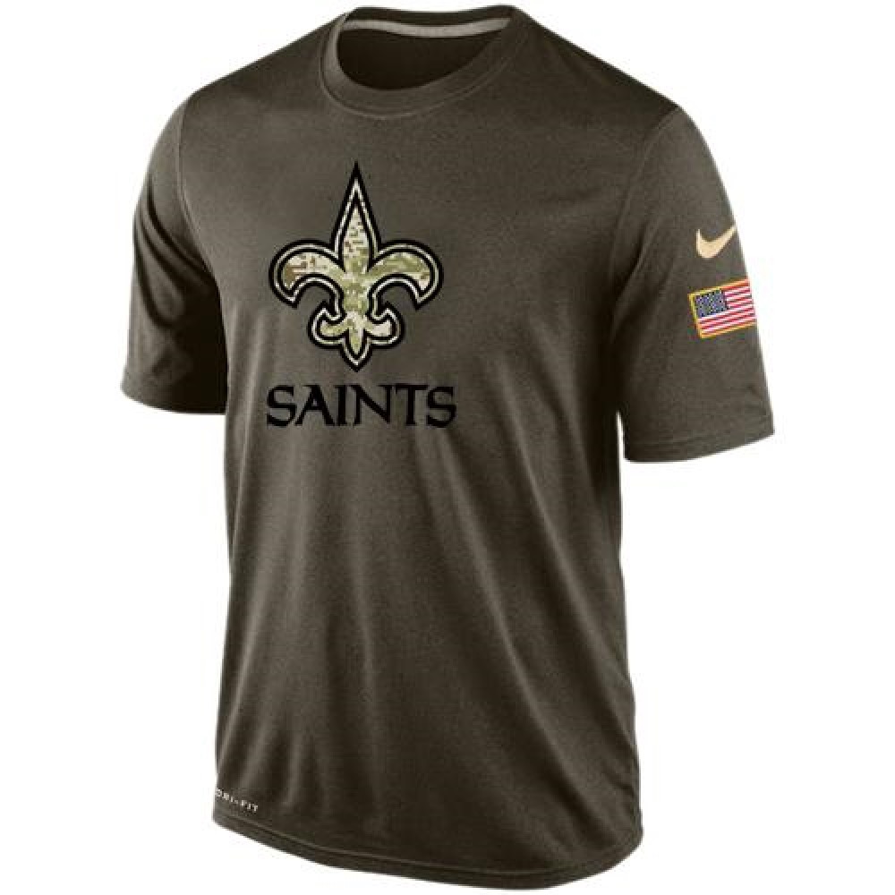 Men's New Orleans Saints Salute To ServiceDri-FIT T-Shirt