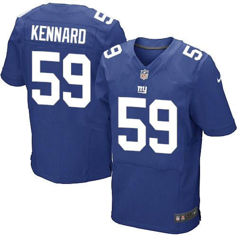 Giants #59 Devon Kennard Royal Blue Team Color Men's Stitched NFL Elite Jersey