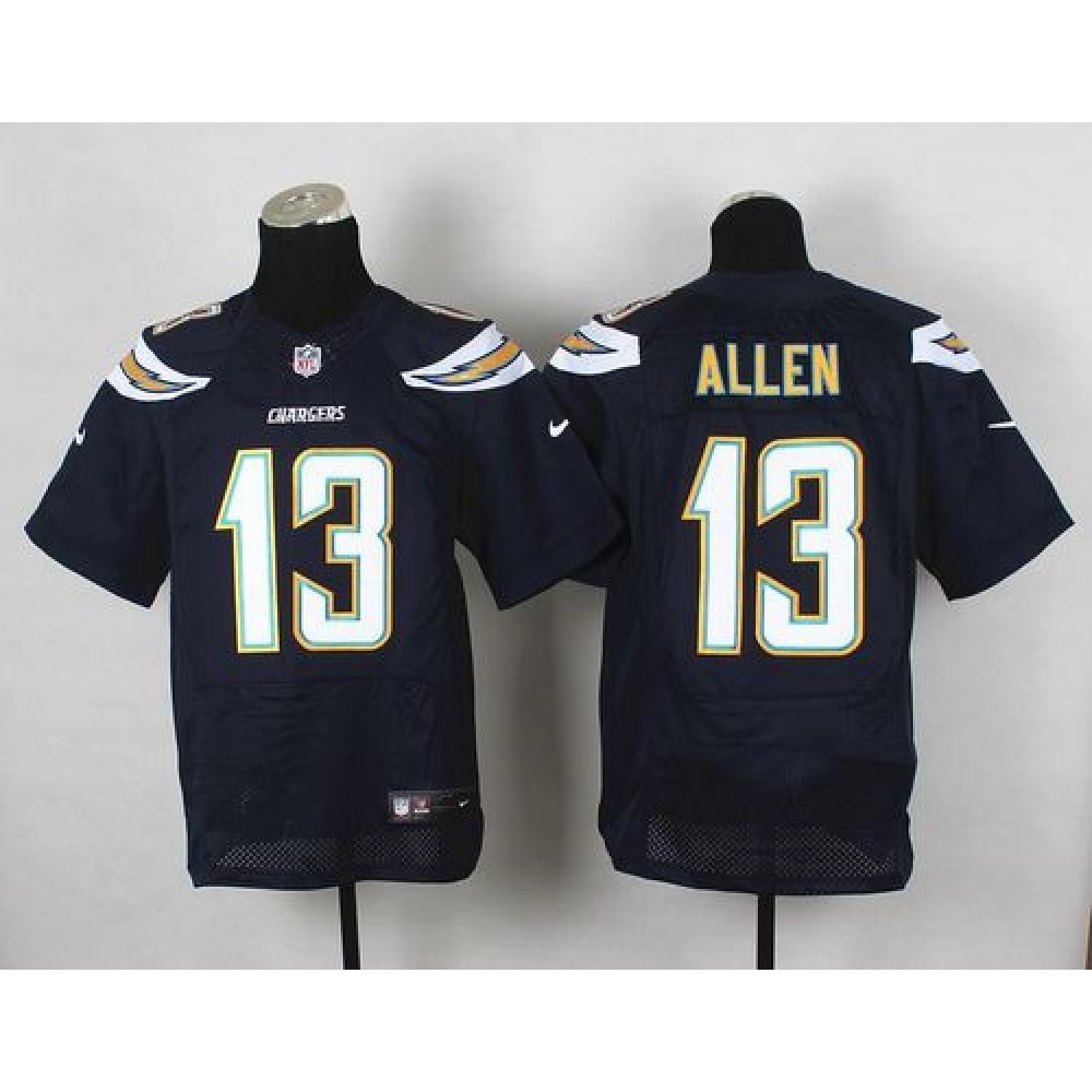 Chargers #13 Keenan Allen Navy Blue Team Color Men's Stitched NFL New Elite Jersey