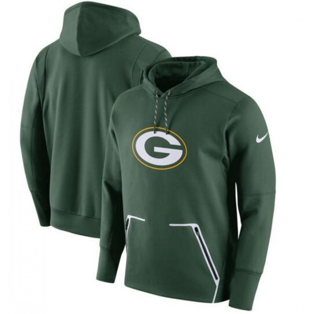 Men'sGreen Bay Packers Green Champ Drive Vapor Speed Pullover Hoodie