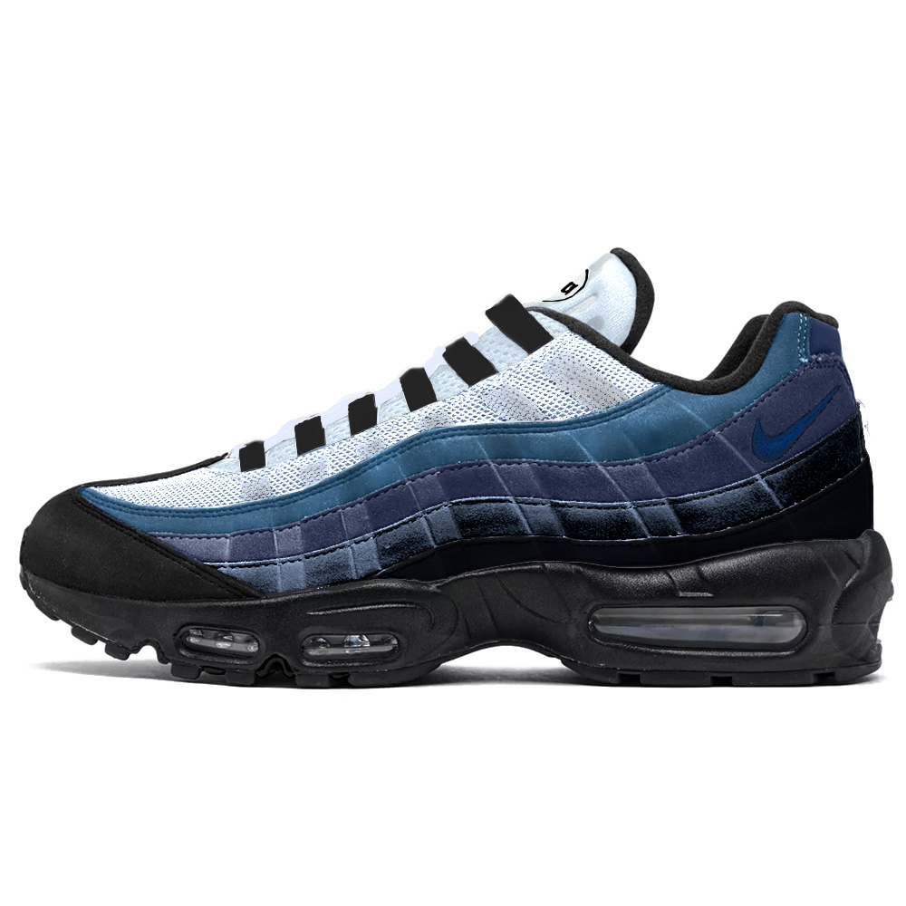 🔥Combo Sale - Dallas Cowboys George Pickens Nike White Alternate Game Jersey & Air Max 95 Team Color Sneakers