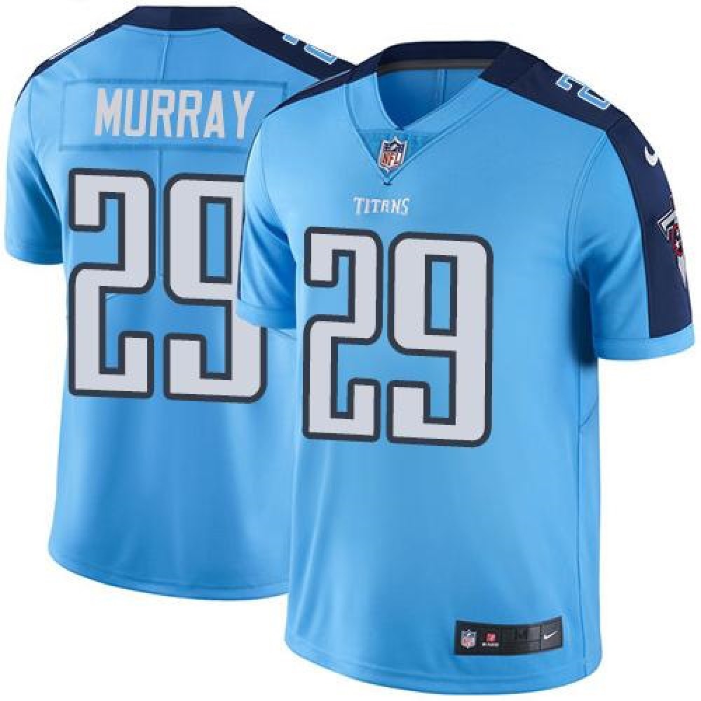 Titans #29 DeMarco Murray Light Blue Youth Stitched NFL Limited Rush Jersey