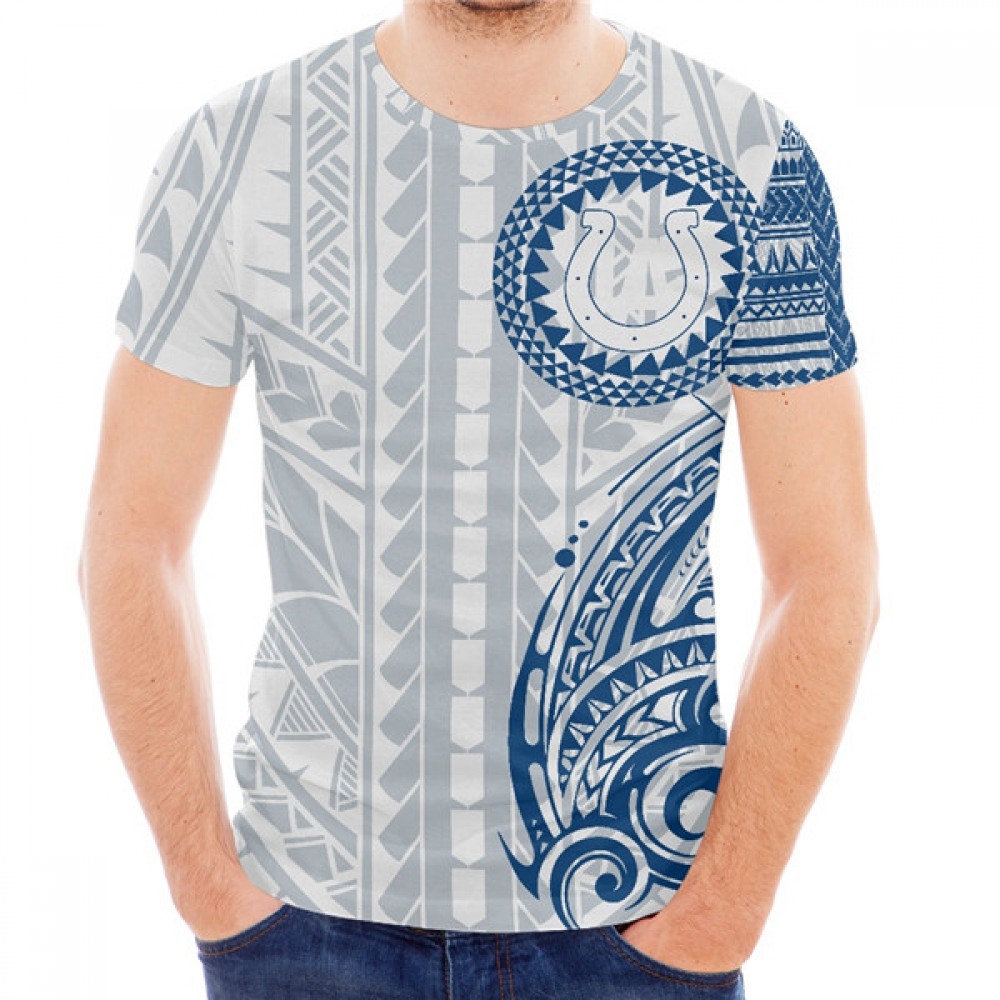 Men's Indianapolis Colts White/Grey T-Shirt