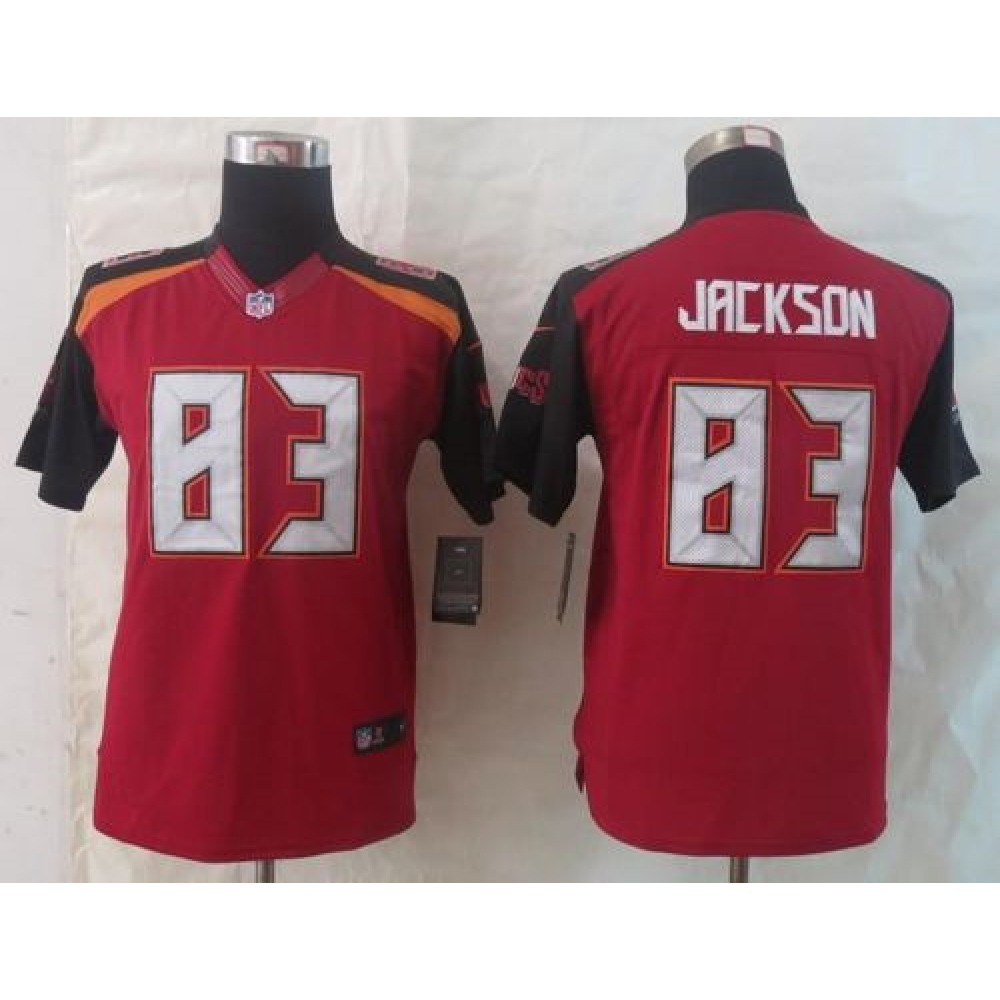 Buccaneers #83 Vincent Jackson Red Team Color Youth Stitched NFL New Limited Jersey