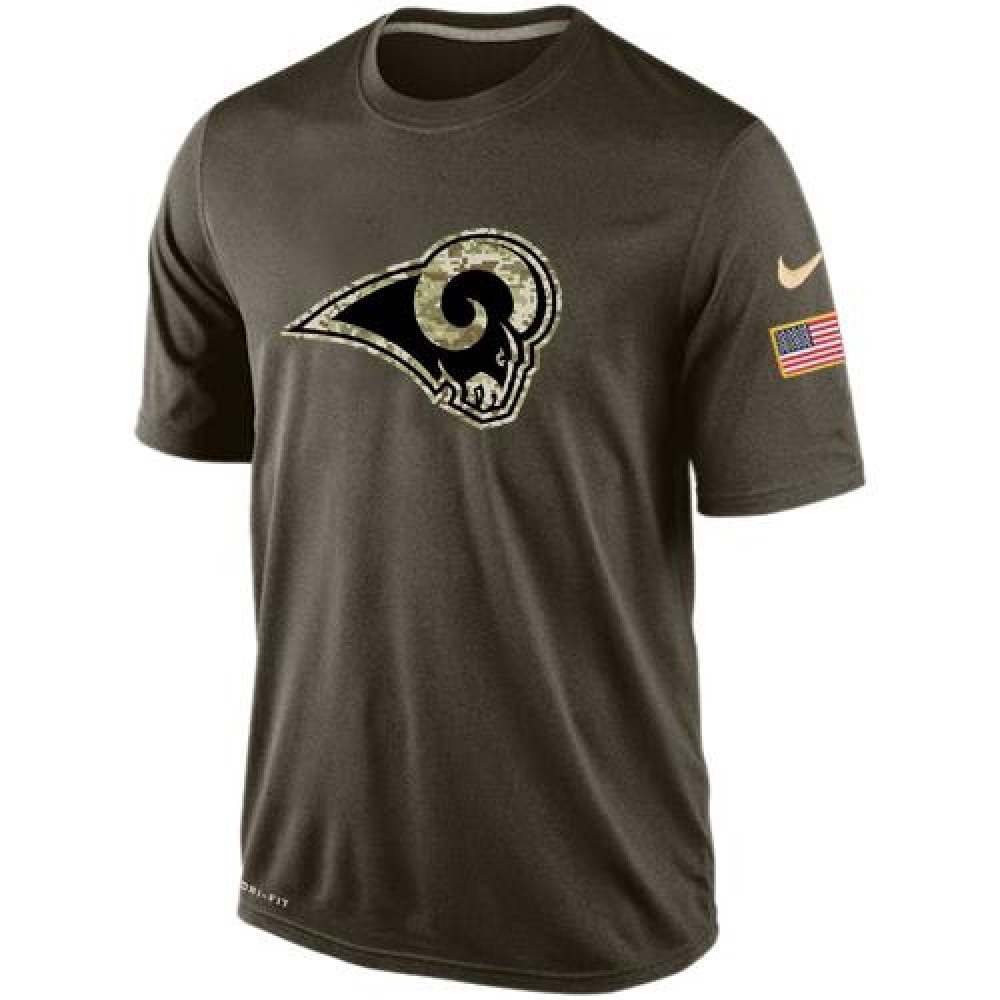 Men's Los Angeles Rams Salute To ServiceDri-FIT T-Shirt