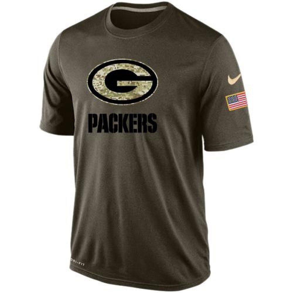 Men's Green Bay Packers Salute To ServiceDri-FIT T-Shirt
