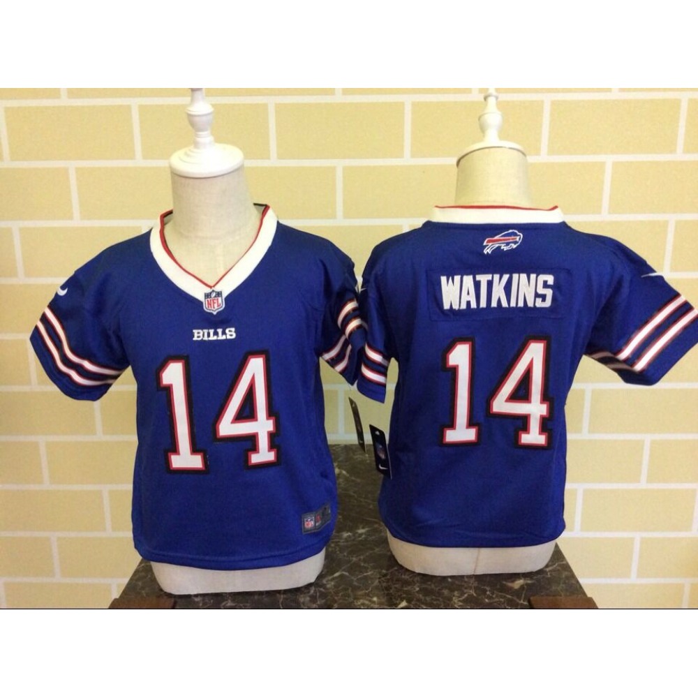 ToddlerBuffalo Bills #14 Sammy Watkins Blue Stitched NFL Jersey