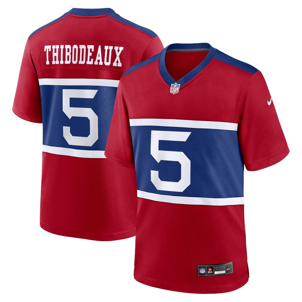 Youth New York Giants Kayvon ThibodeauxCentury Red Alternate Player Game Jersey