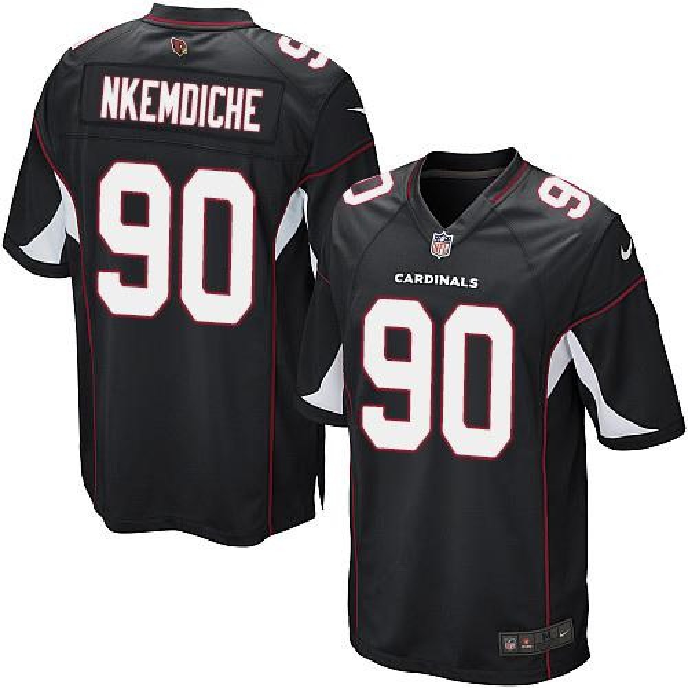 Cardinals #90 Robert Nkemdiche Black Alternate Youth Stitched NFL Elite Jersey