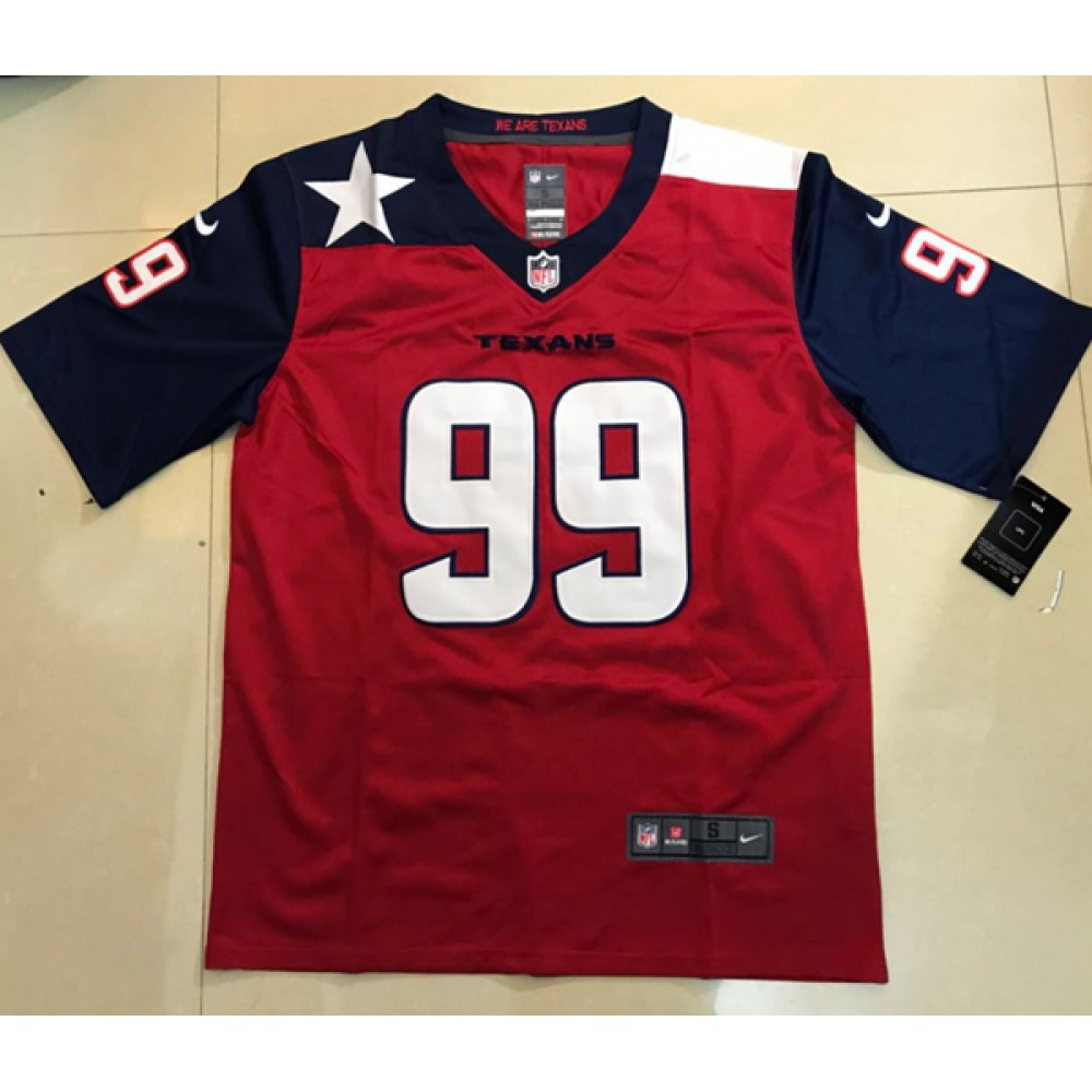 Men's Houston Texans #99 J.J. Watt Red Special Edition Stitched NFL Jersey