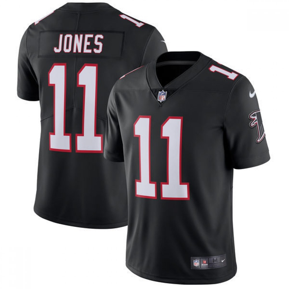 Youth Atlanta Falcons #11 Julio JonesBlack Vapor Untouchable Limited Stitched NFL Jersey