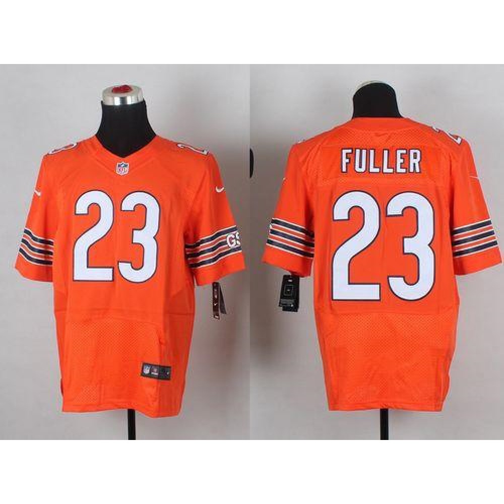Bears #23 Kyle Fuller Orange Alternate Men's Stitched NFL Elite Jersey