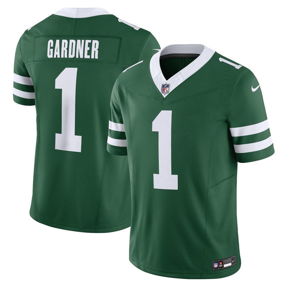 Men's New York Jets Ahmad Sauce GardnerLegacy Green Vapor F.U.S.E. Limited Jersey
