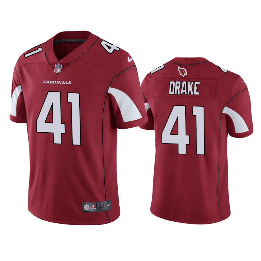 Men's Arizona Cardinals #41 Kenyan Drake Red Vapor Untouchable Limited Stitched Jersey