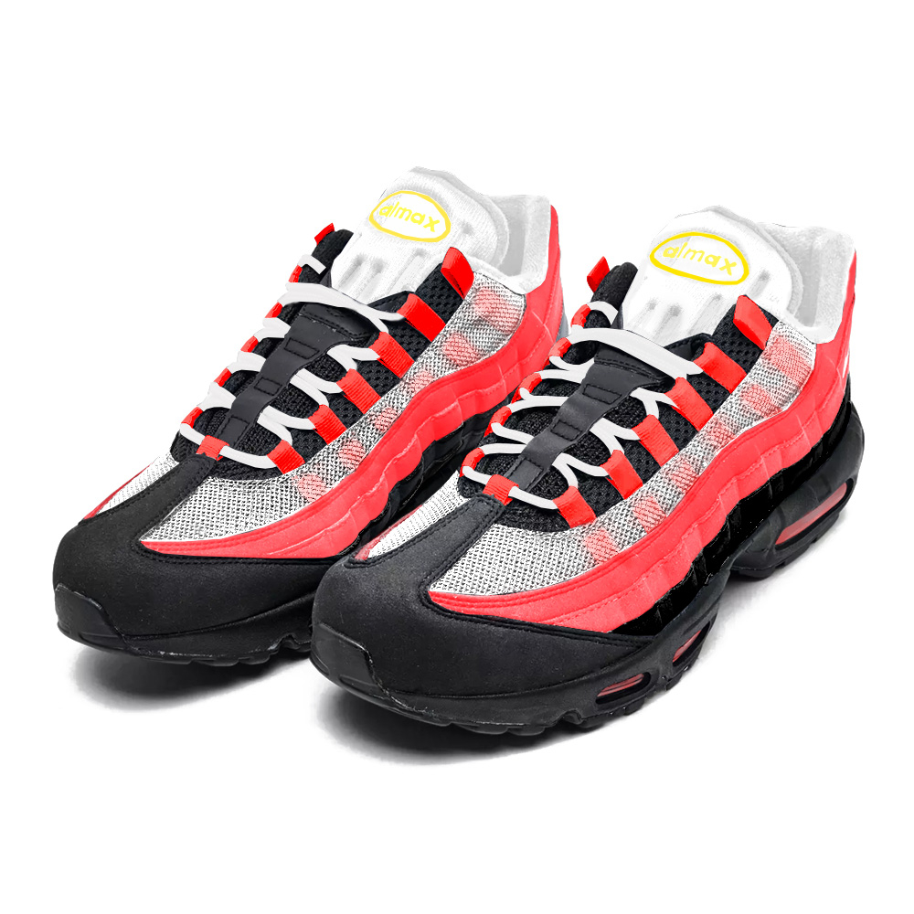 🔥HOT! Unisex Kansas City Chiefs Nike Air Max 95 Team Color Sneakers
