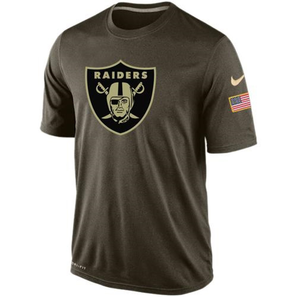 Men's Oakland Raiders Salute To ServiceDri-FIT T-Shirt