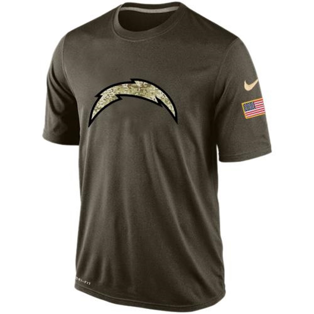 Men's San Diego Chargers Salute To ServiceDri-FIT T-Shirt