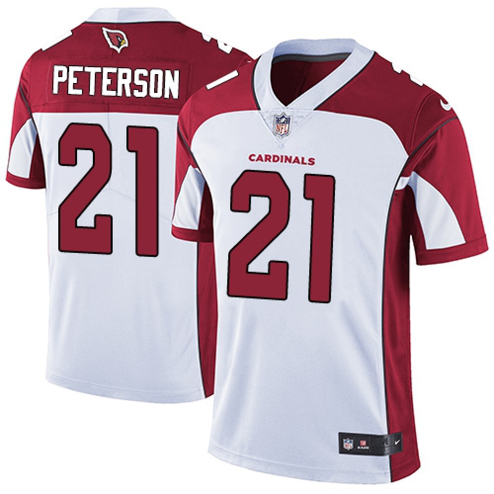Men's Arizona Cardinals#21 Patrick Peterson White Vapor Untouchable Limited Stitched NFL Jersey