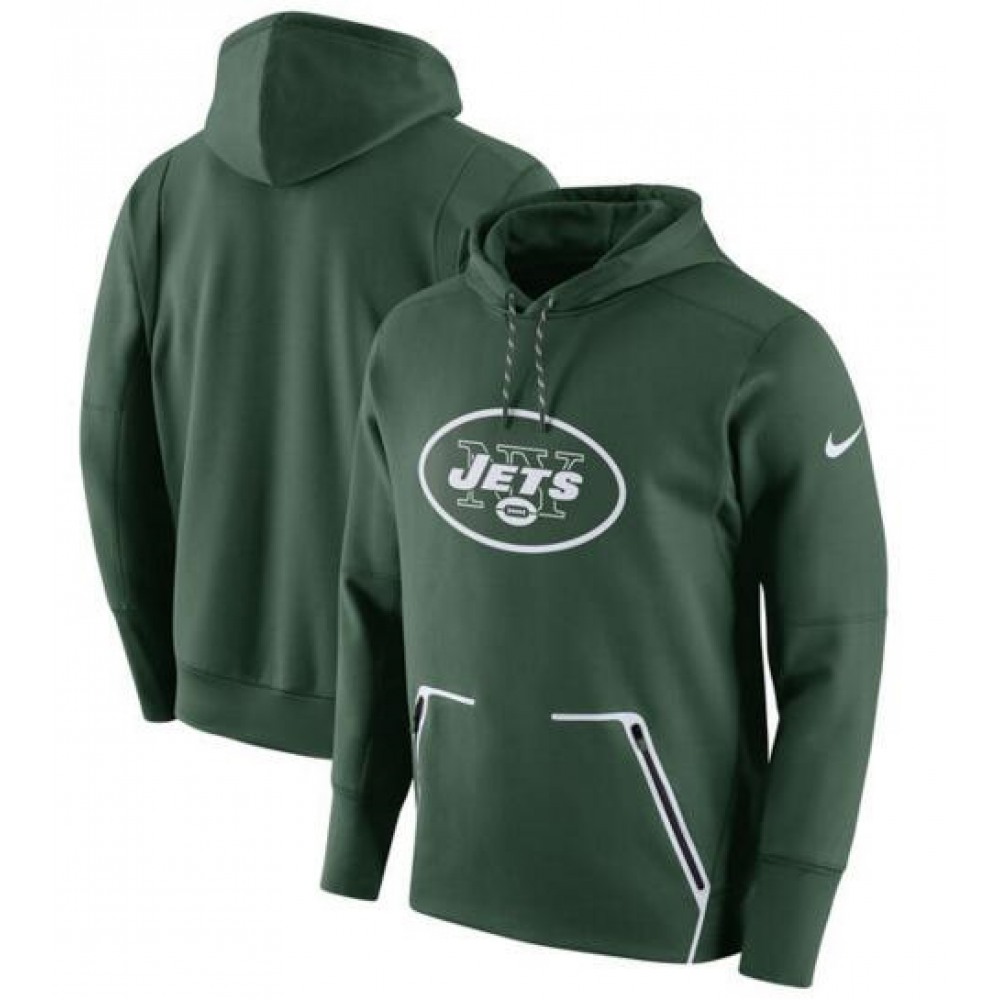 Men'sNew York Jets Green Champ Drive Vapor Speed Pullover Hoodie