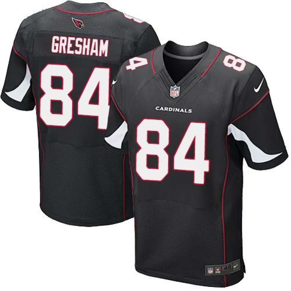 Cardinals #84 Jermaine Gresham Black Alternate Men's Stitched NFL Elite Jersey