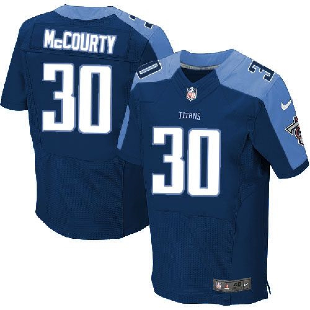 Titans #30 Jason McCourty Navy Blue Alternate Men's Stitched NFL Elite Jersey