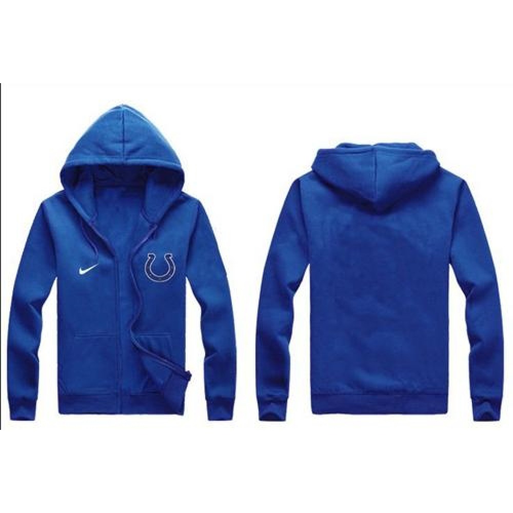 Indianapolis Colts Authentic Logo Hoodie Blue