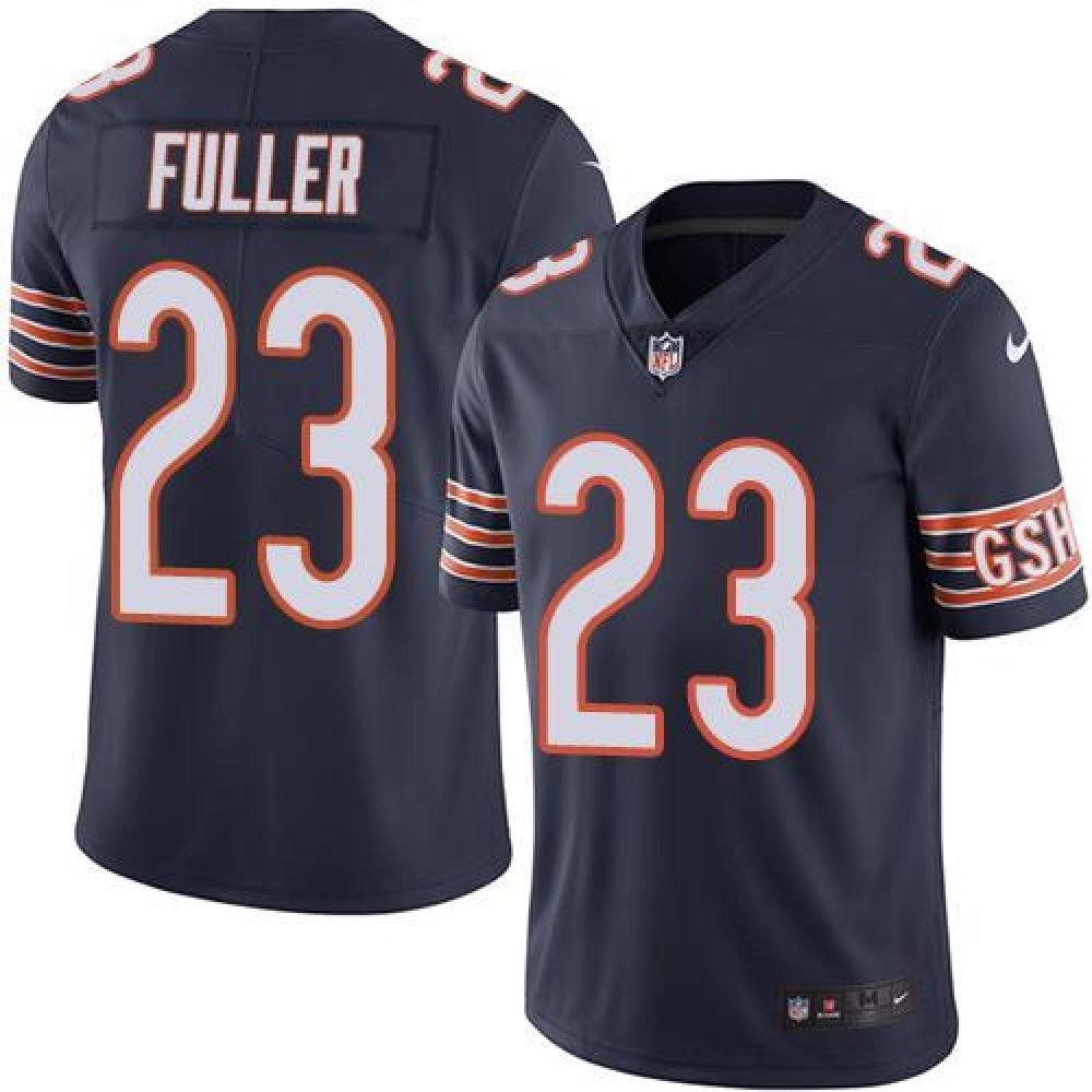 Bears #23 Kyle Fuller Navy Blue Men's Stitched NFL Limited Rush Jersey