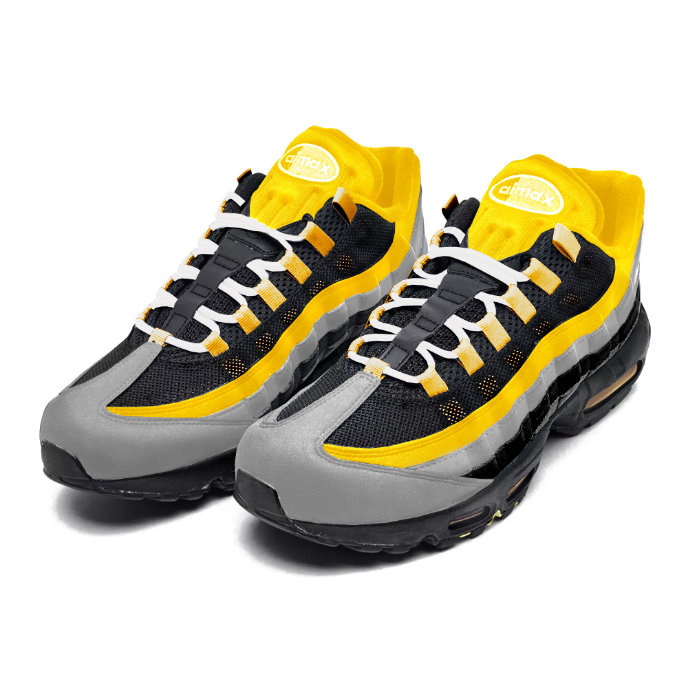 🔥HOT! Unisex Pittsburgh Steelers Nike Air Max 95 Team Color Sneakers
