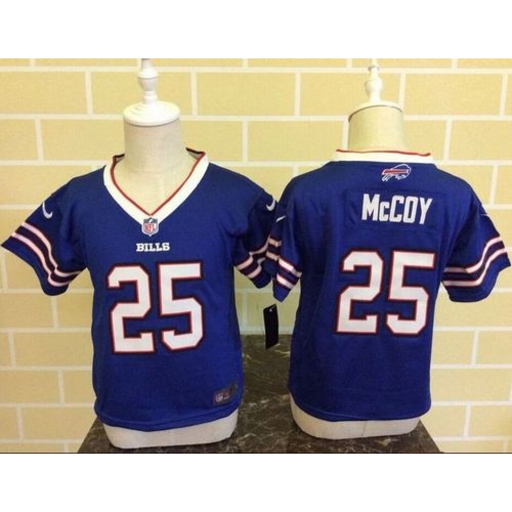 ToddlerBills #25 LeSean McCoy Royal Blue Team Color Stitched NFL Elite Jersey