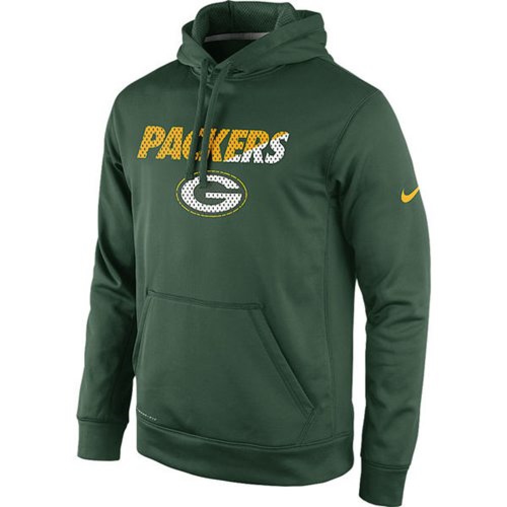 Green Bay PackersKick Off Staff Performance Pullover Hoodie Green
