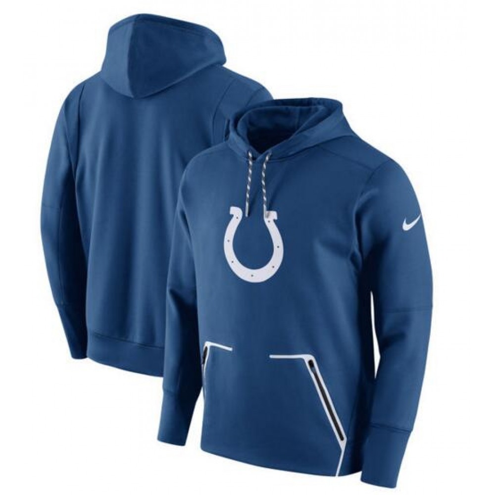 Men'sIndianapolis Colts Royal Champ Drive Vapor Speed Pullover Hoodie