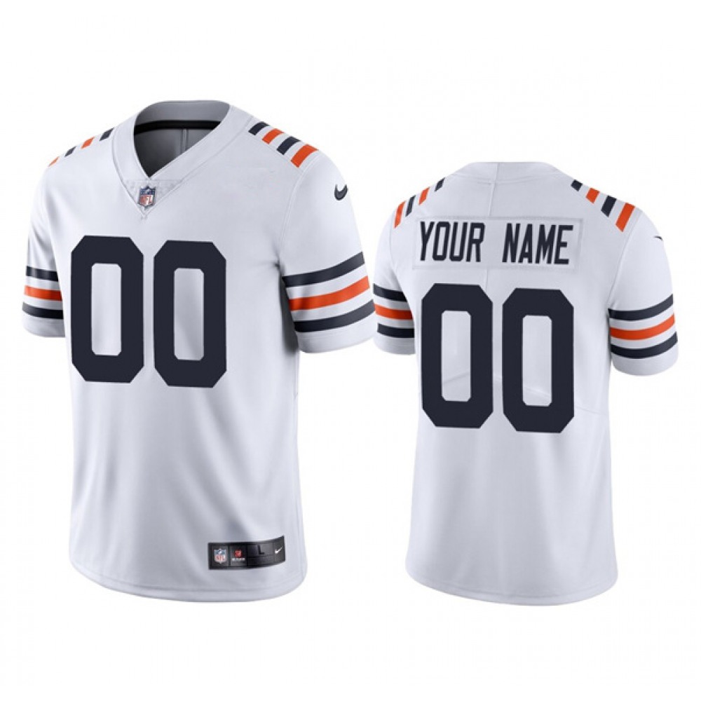 Men's Bears ACTIVE PLAYER White Vapor Untouchable Limited Stitched NFL Jersey