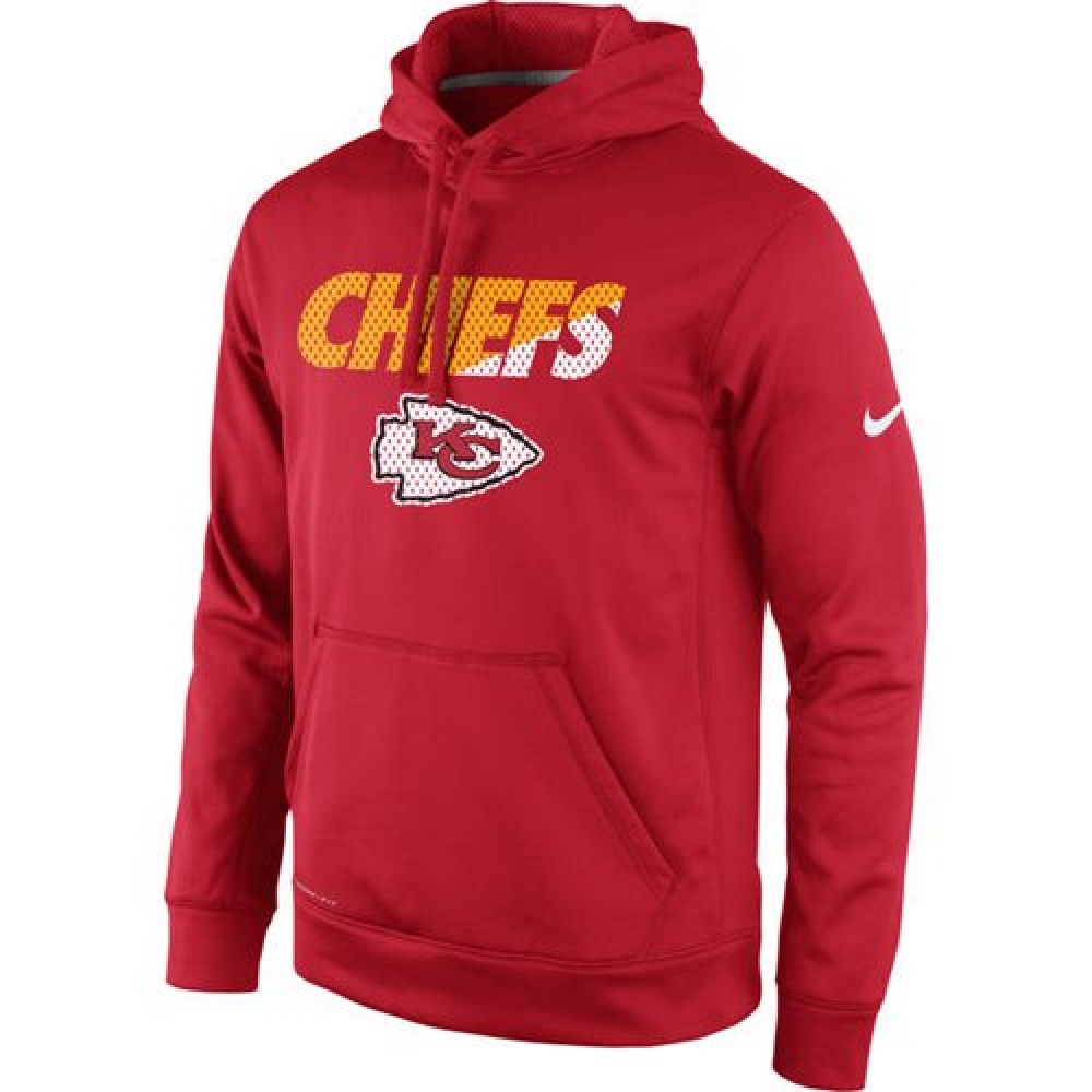 Kansas City ChiefsKick Off Staff Performance Pullover Hoodie Red