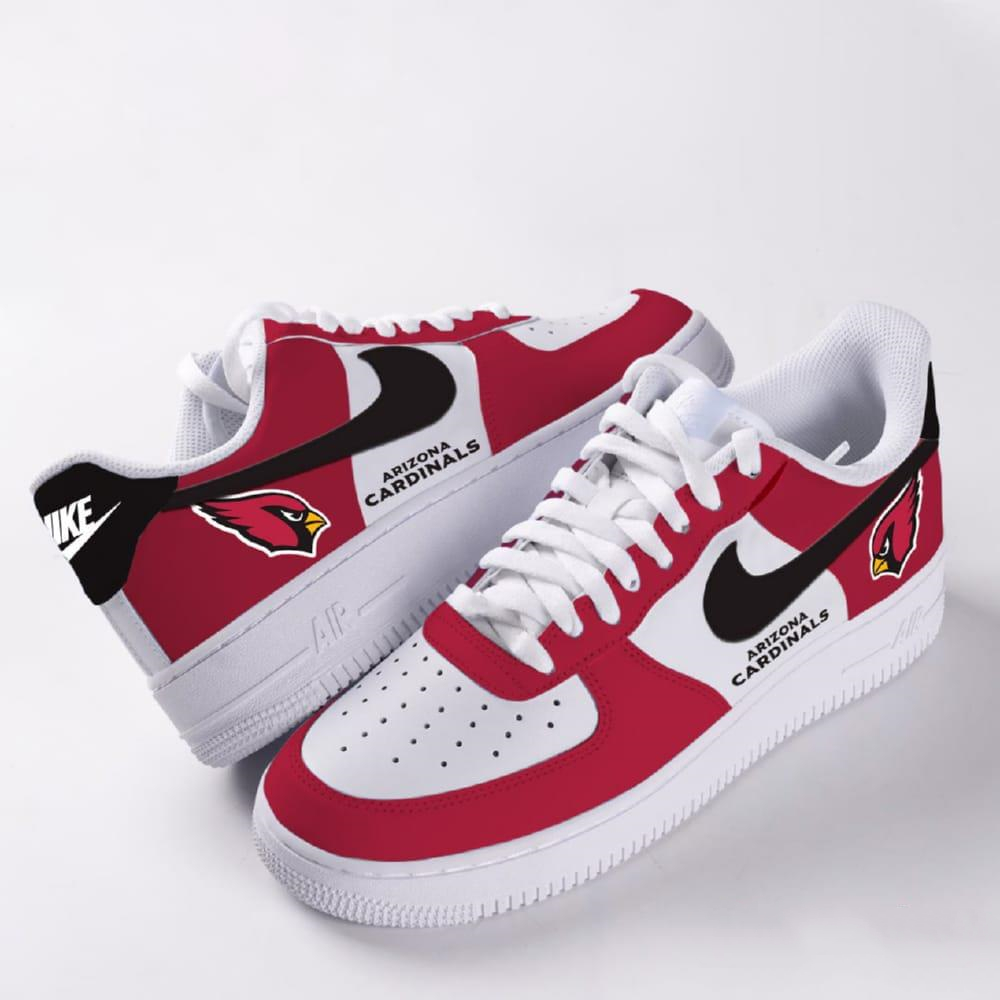 Unisex Nike x NFL Arizona Cardinals Custom Air Force 1 Low Team Sneakers
