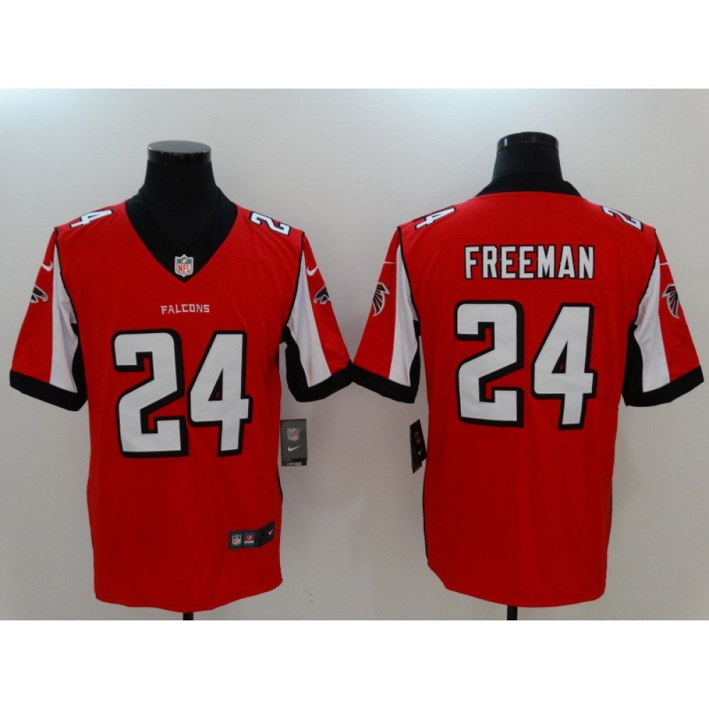 Men'sAtlanta Falcons #24 Devonta Freeman Red Vapor Untouchable Player Limited Jersey