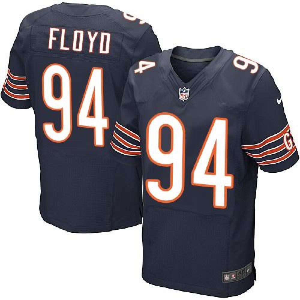 Bears #94 Leonard Floyd Navy Blue Team Color Men's Stitched NFL Elite Jersey
