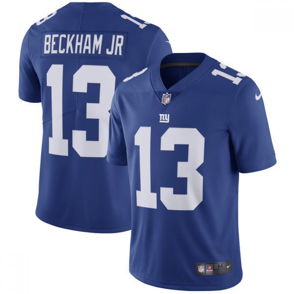 Youth New York Giants #13 Odell Beckham JrRoyal Vapor Untouchable Limited Stitched NFL Jersey