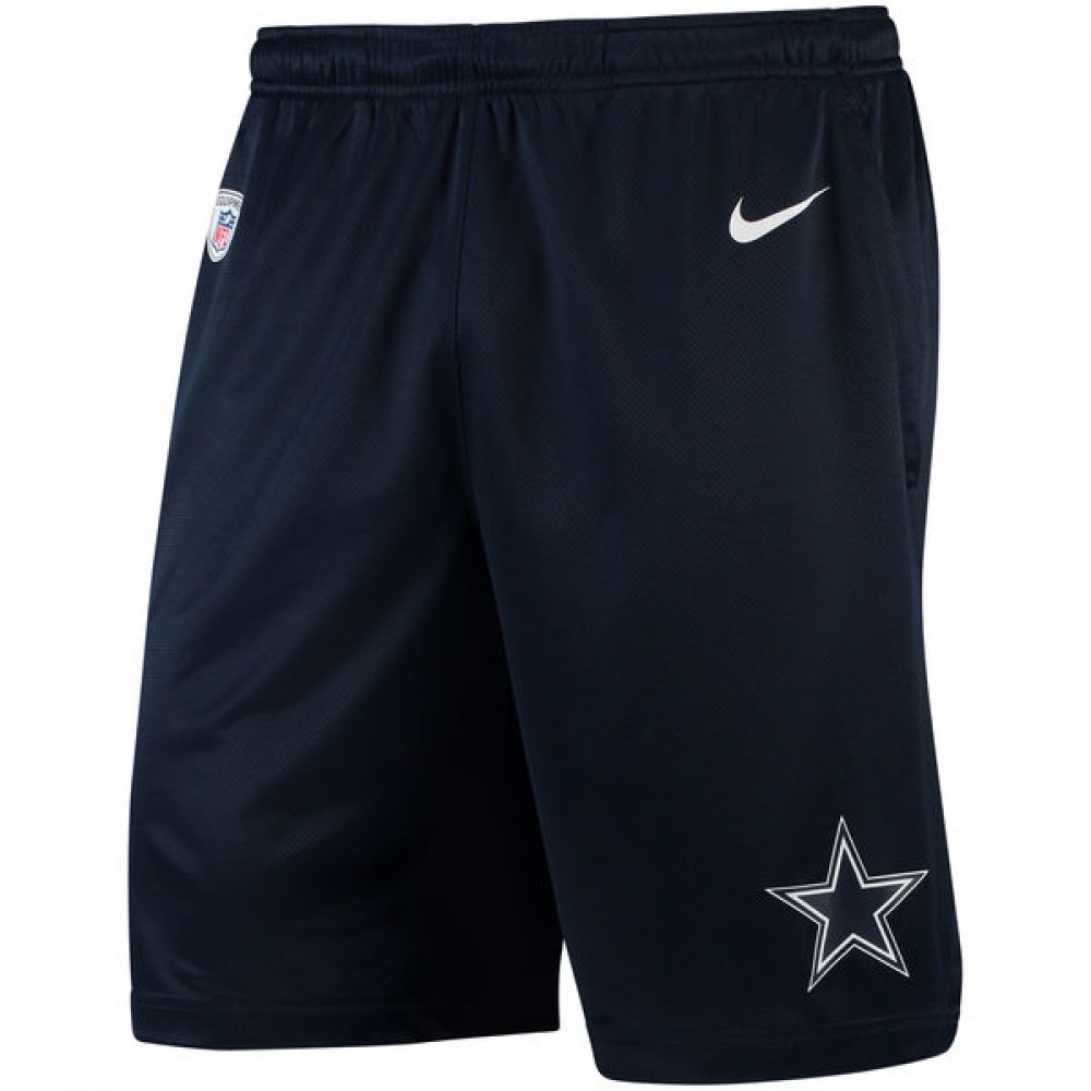 Men's Dallas CowboysNavy Knit Performance Shorts