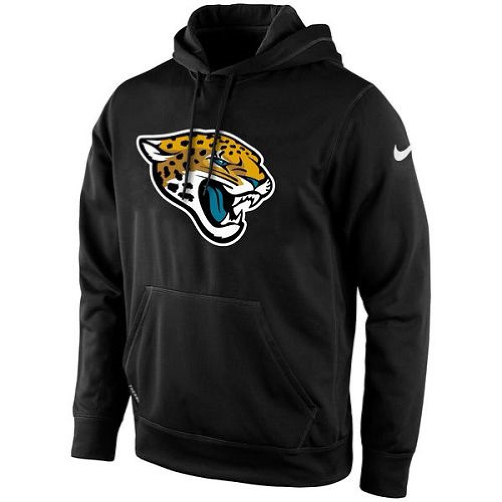 Men's Jacksonville JaguarsBlack KO Logo Essential Hoodie
