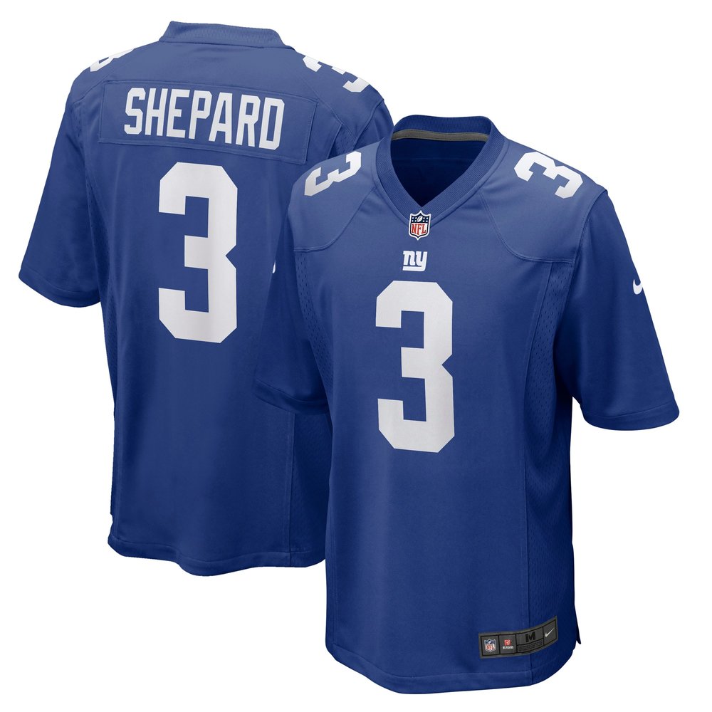Men's New York Giants Sterling ShepardRoyal Game Player Jersey