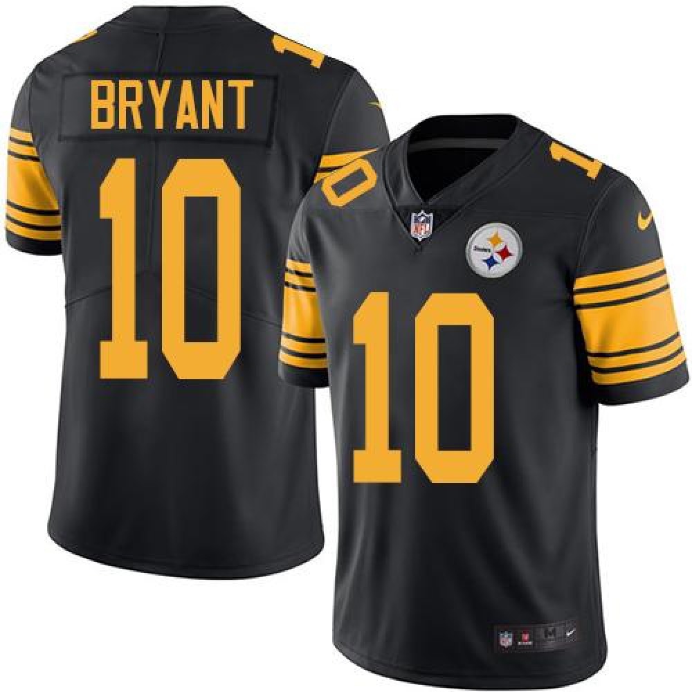 Steelers #10 Martavis Bryant Black Men's Stitched NFL Limited Rush Jersey